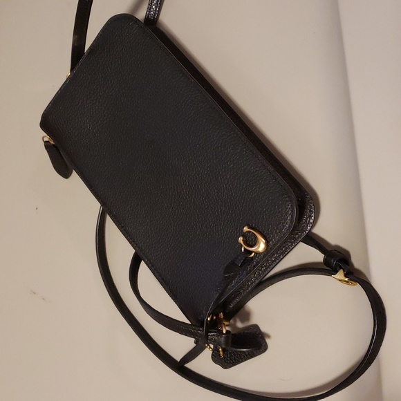 Coach Leather Pebbled Noa Pop-up Messenger Crossbody - Picture 7 of 12